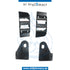 Front Rear W463 BRABUS BODYKIT ORIGINAL SIZE FIT OLD Models, Bumper, Bumper, Hood, Fenders, Headlights, Grille, HEADLIGHTS Frame, Stoplight, WHEEL Arch, AND MIRROR for Mercedes-Benz G Class W463 (1992-2022) models